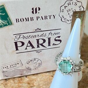 BP RETRO Postcards From Paris RBP2658 Ring HTF